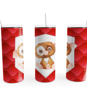 Fuzzy Monster Tumbler Mockup