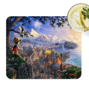 Wood Boy Mousepad Mockup