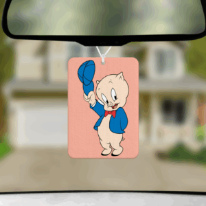 Shy Pig Air Freshener Mockup
