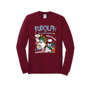 Red-Nosed Reindeer & Friends Shirt Mockup