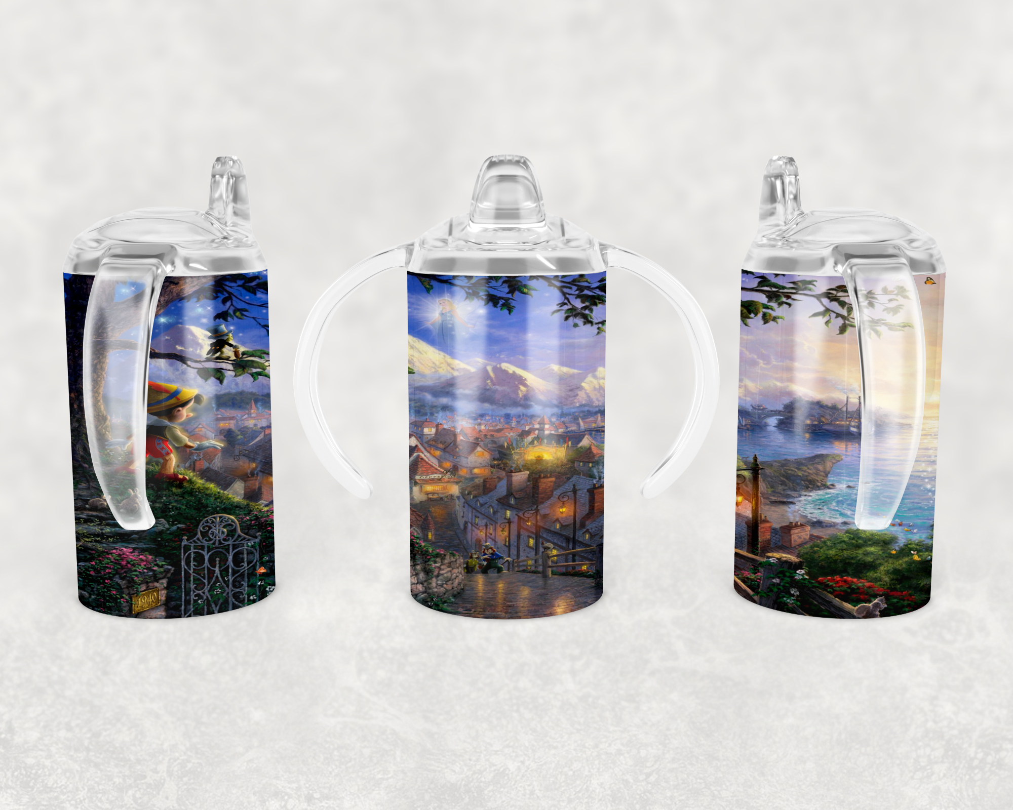 Wooden Boy Sippy Cup Mockup