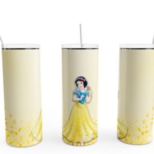 Snow Princess Tumbler Mockup