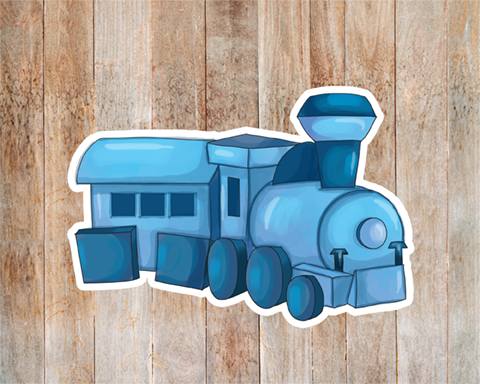Misfit Train Sticker Mockup