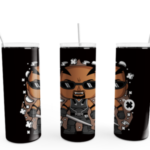 Vampire Hunter Tumbler Mockup