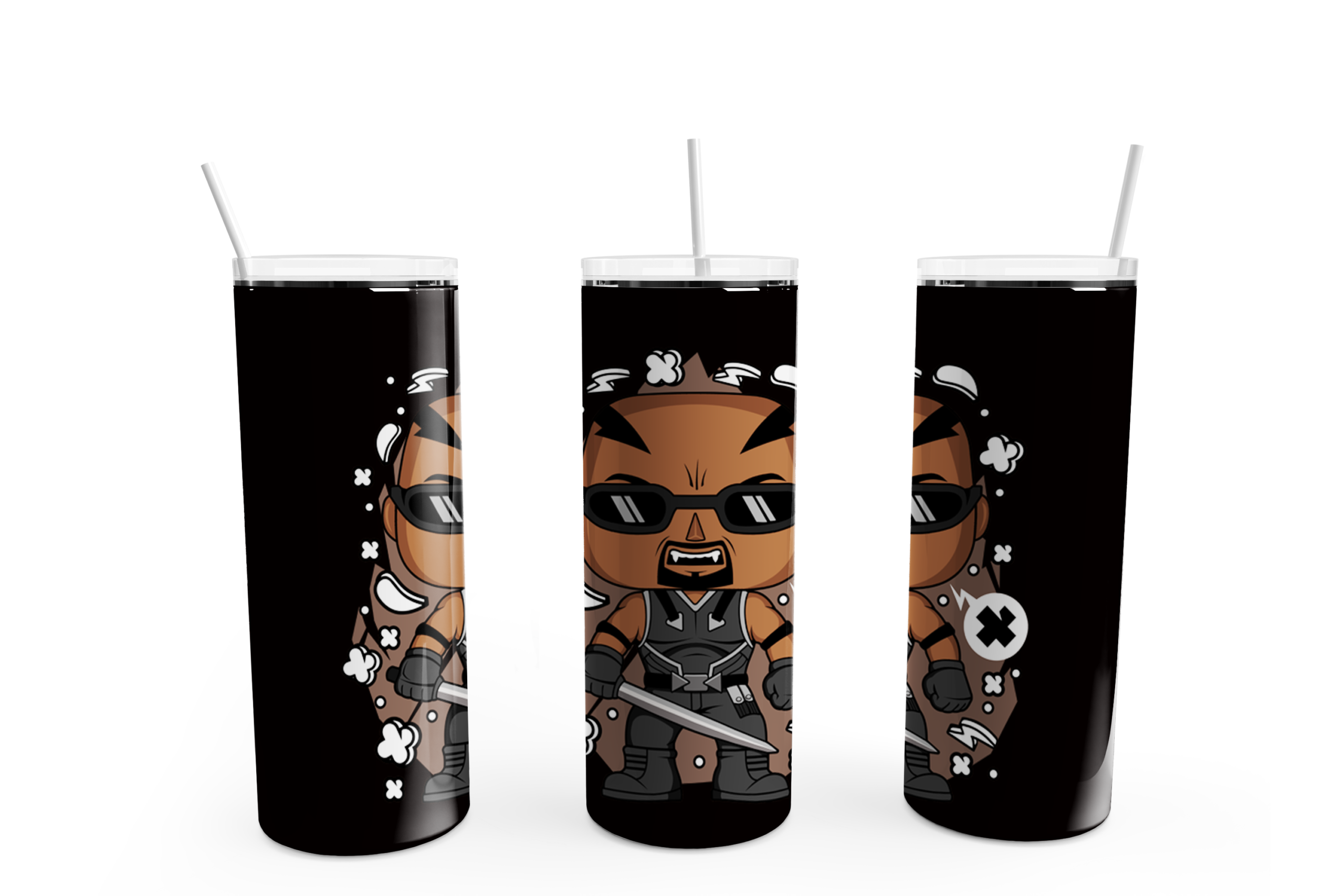 Vampire Hunter Tumbler Mockup