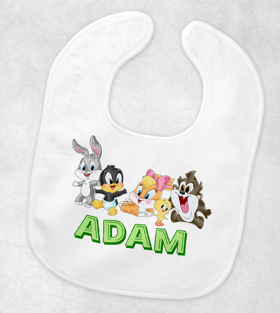 Baby Toons Bib Mockup