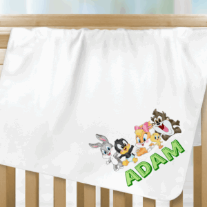 Baby Toons Blanket Mockup