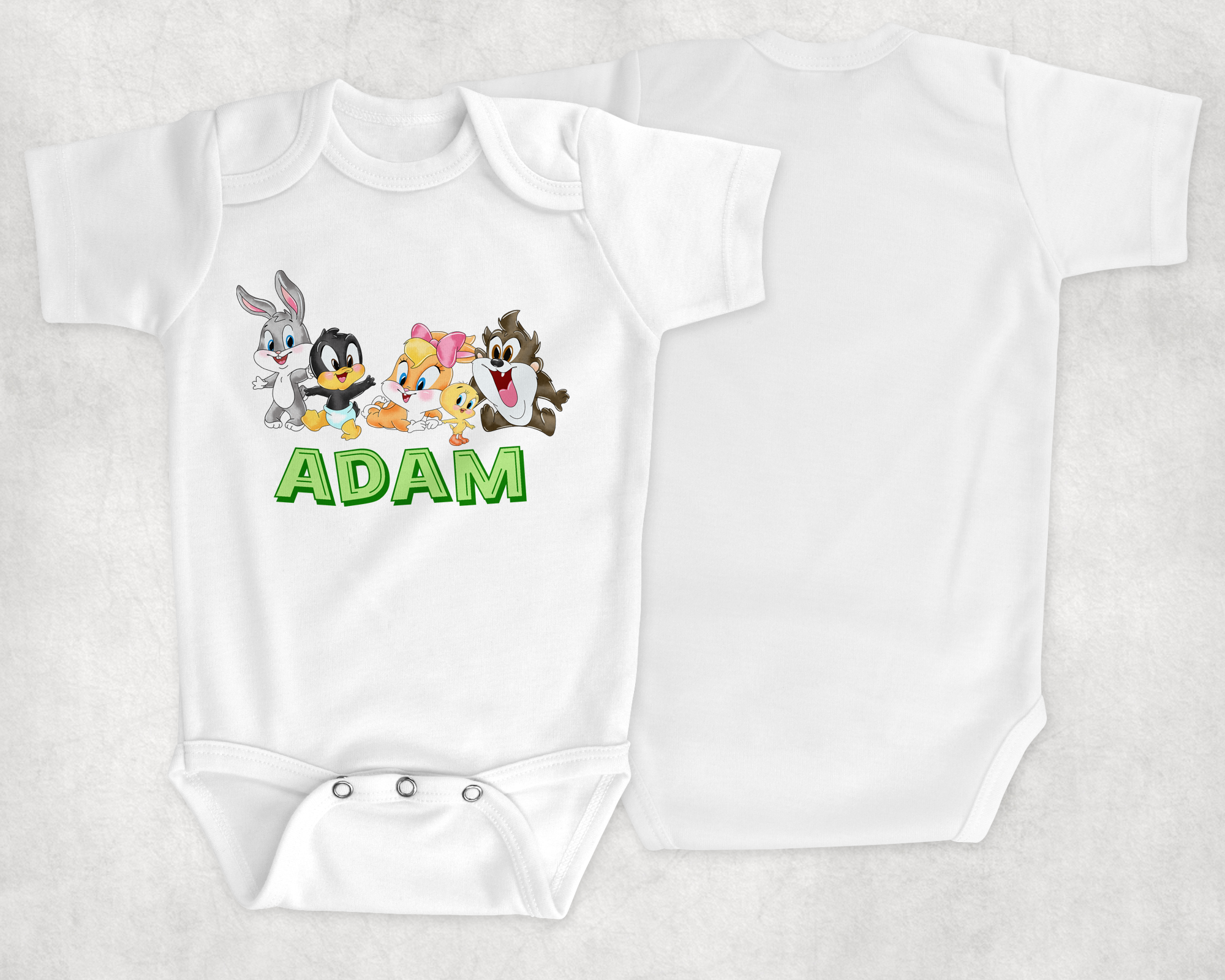 Baby Toons Babywear Mockup