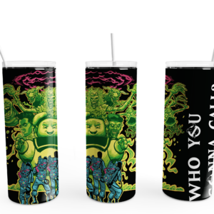 Who You Gonna Call Tumbler Mockup