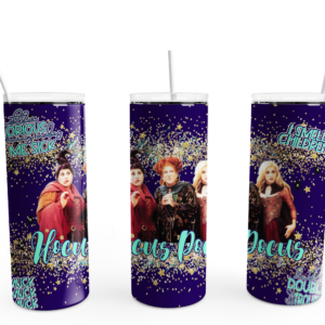 Witches Three Tumbler Mockup