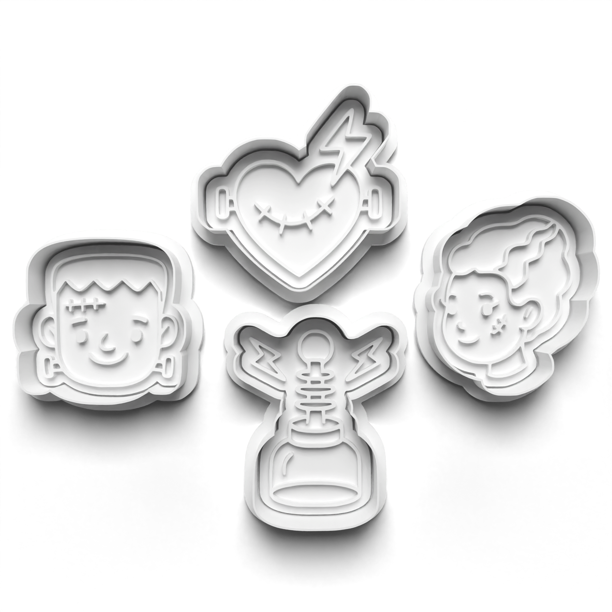 Monster Cookie Cutter Set