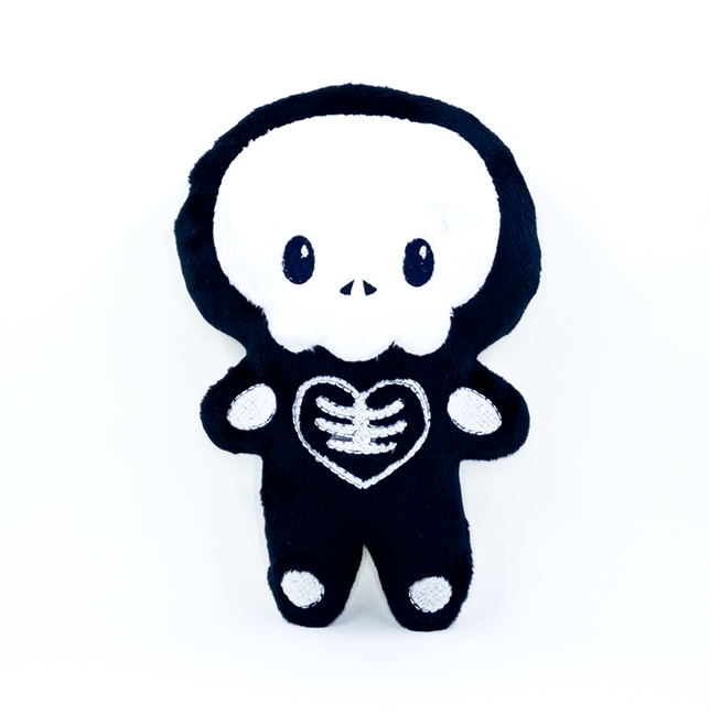 Skeleton Boy Plushie