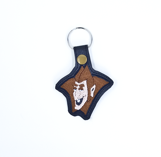 Chocolate Cereal Guy Key Fob