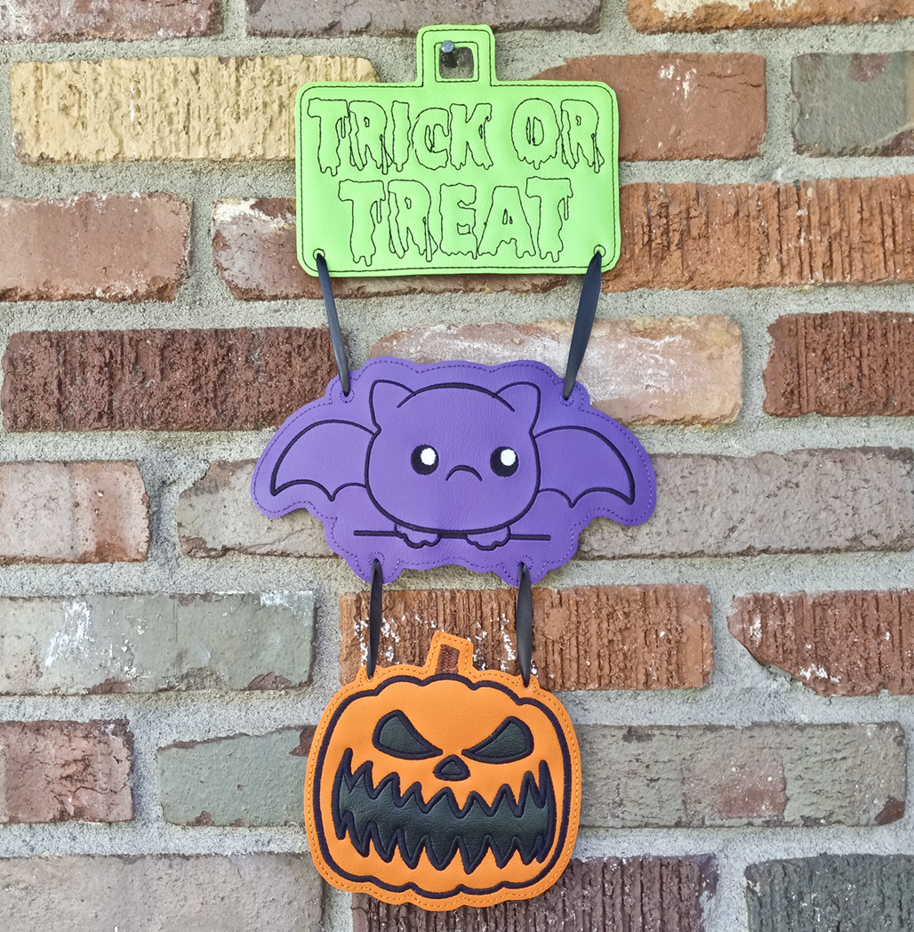 Trick Or Treat Hanging Sign