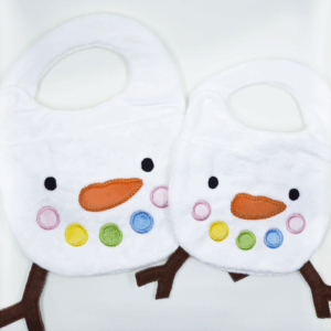 Snowman Bib