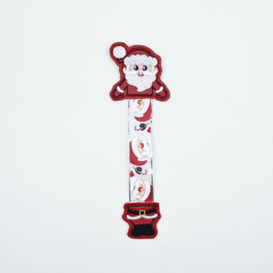 Santa Ribbon Bookmark