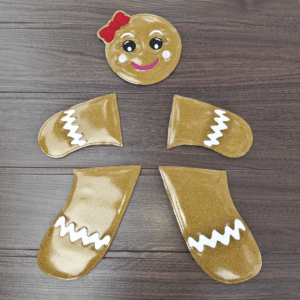 Gingerbread Girl Decorative Kit