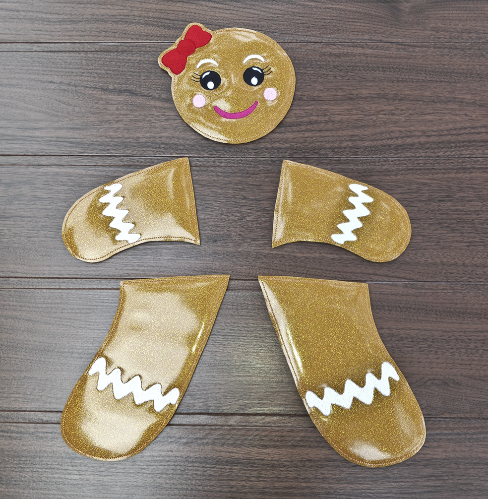 Gingerbread Girl Decorative Kit