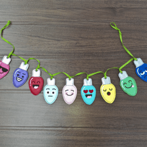 Christmas Light Bunting