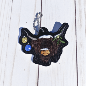 Festive Oxen Bag Dangle