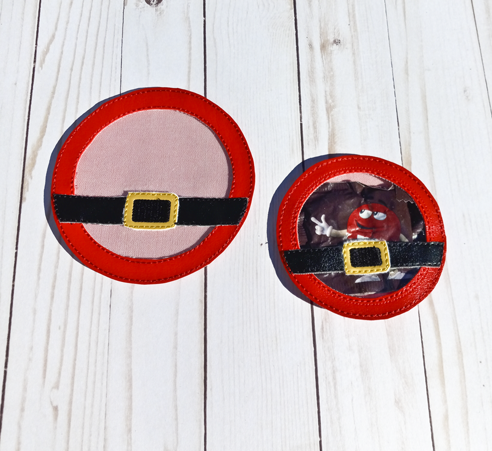 Santa's Belt Candy Pouch