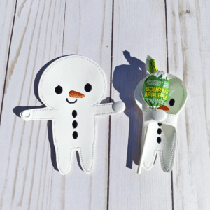Snowman Snap Treat Hugger