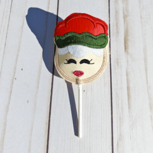 Mrs. Claus Lollipop Holder