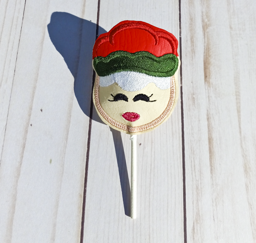 Mrs. Claus Lollipop Holder