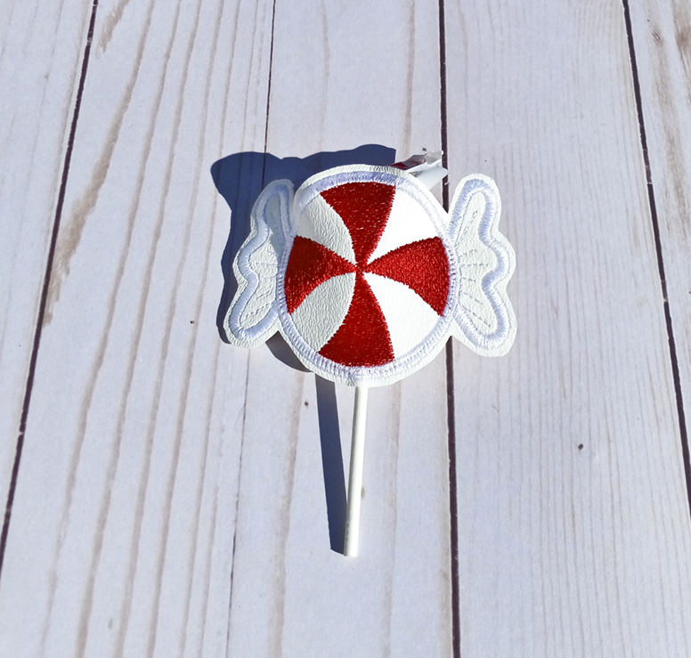 Peppermint Candy Lollipop Holder