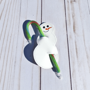 Snowman Candy Cane Hugger