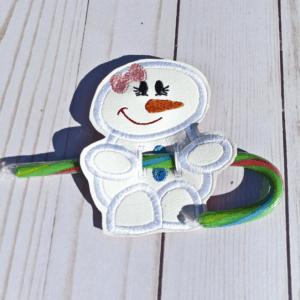 Snowperson Candy Cane Holder