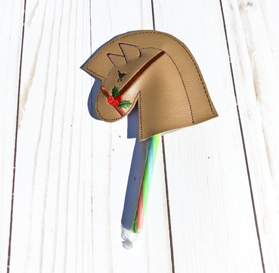 Hobby Horse Candy Cane Holder