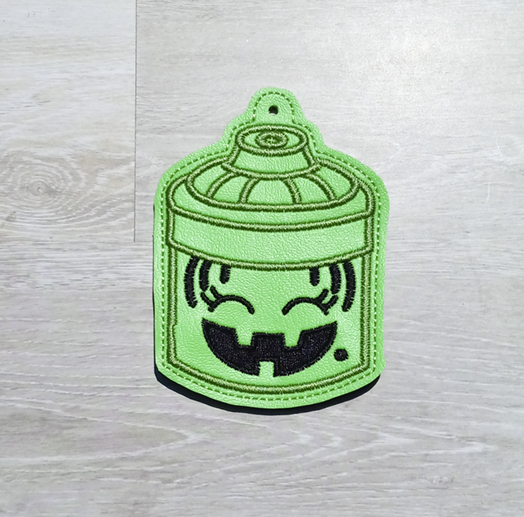 Witch Bucket Bookmark/ ornament