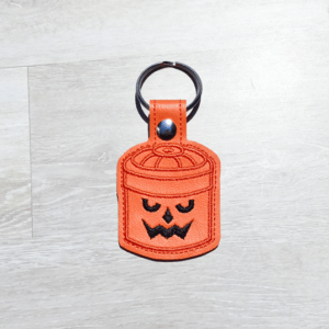Pumpkin Bucket Key Fob