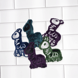 Skeleton Llama Plushie