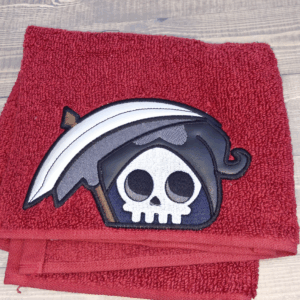 Chibi Reaper Hooded Towel