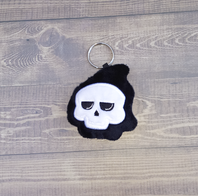 Reaper Head Plush Key Fob