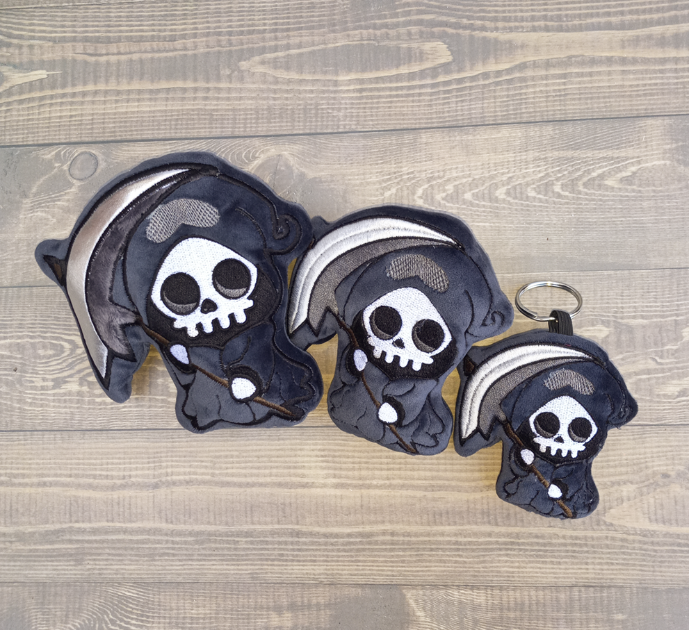 Chibi Grim Reaper Plush