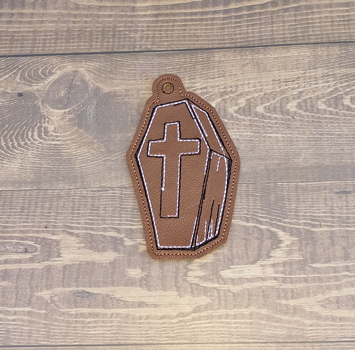 Coffin Bookmark/ ornament