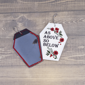 As Above So Below Bag Tag