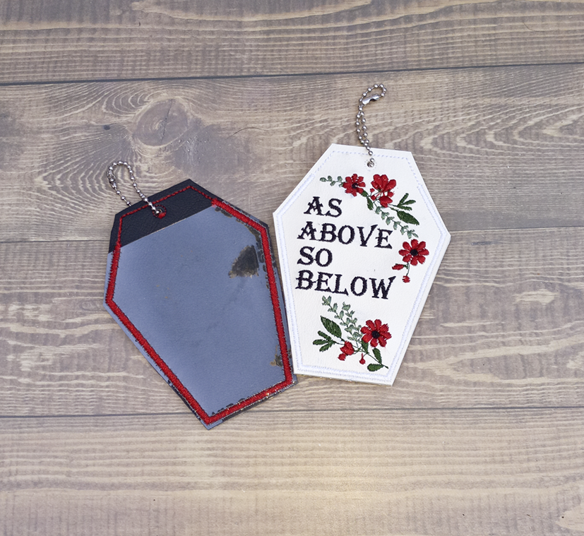 As Above So Below Bag Tag