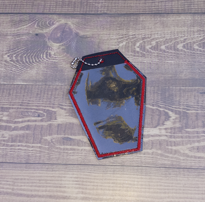 Coffin-shaped Bag Tag