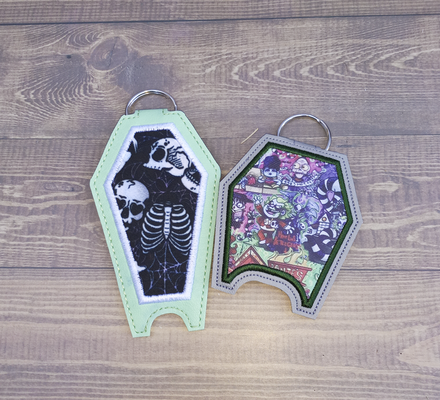 Applique Coffin-shaped Skin Care Holder
