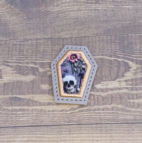 Applique Coffin-Shape Feltie