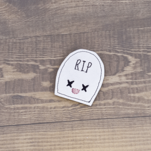 Kawaii Tombstone Feltie