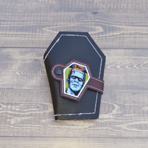 The Claudia Coffin Wallet w/coffin tab