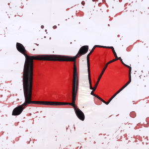 Applique Snap Tray w/ Coffin-shaped Make-up Remover Wipes