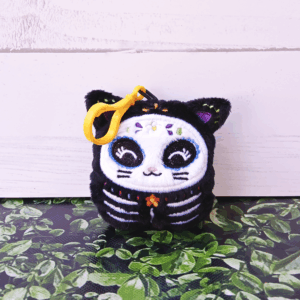 Sugar Kitty Fluff Nugget Key Fob