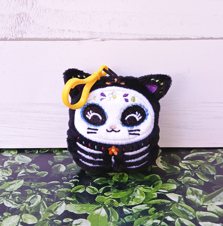 Sugar Kitty Fluff Nugget Key Fob
