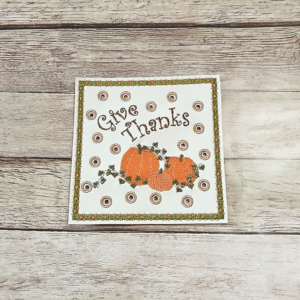 Give Thanks Lace Up Board